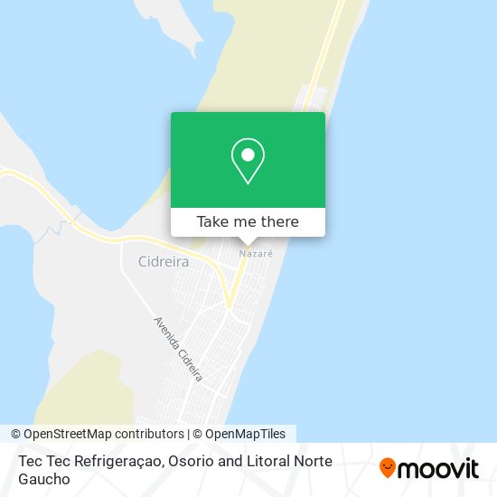 Tec Tec Refrigeraçao map