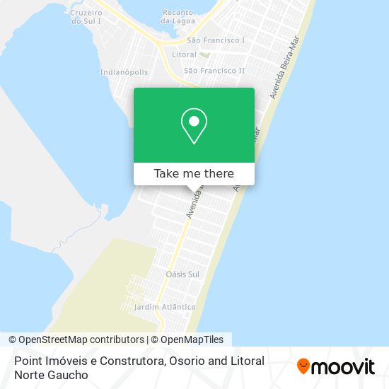 Point Imóveis e Construtora map