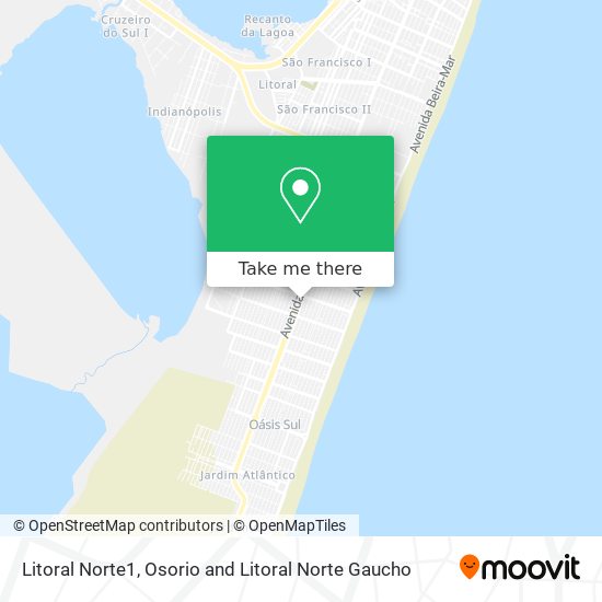 Litoral Norte1 map