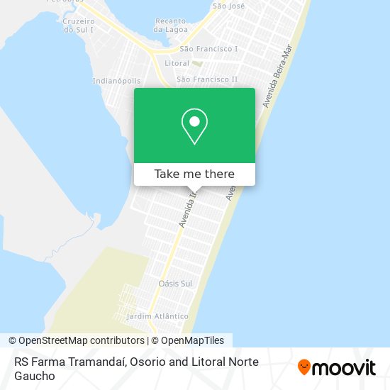 RS Farma Tramandaí map