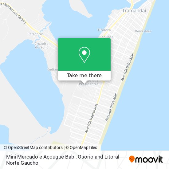 Mini Mercado e Açougue Babi map