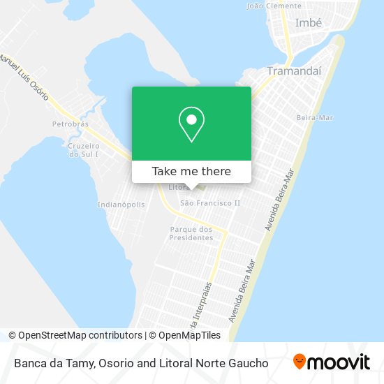 Banca da Tamy map