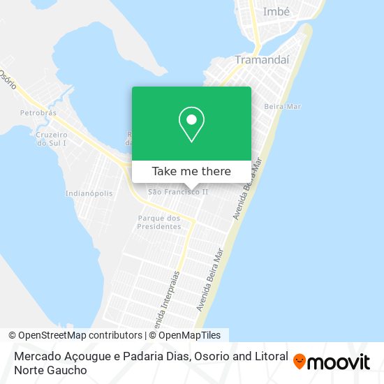 Mercado Açougue e Padaria Dias map