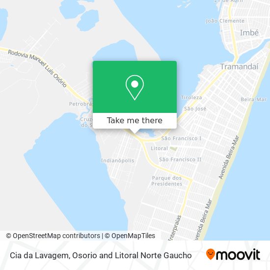 Cia da Lavagem map