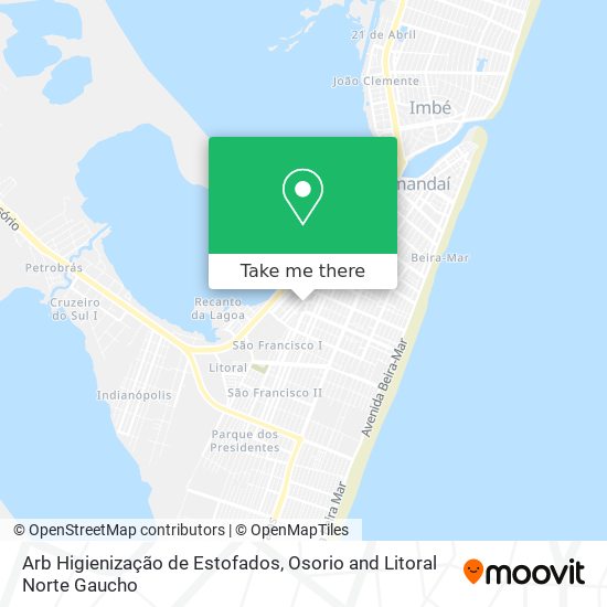 Arb Higienização de Estofados map