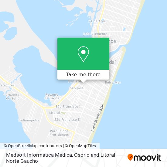 Medsoft Informatica Medica map