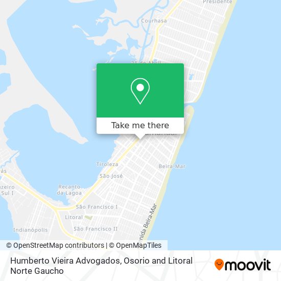 Humberto Vieira Advogados map