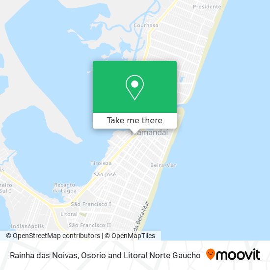 Rainha das Noivas map