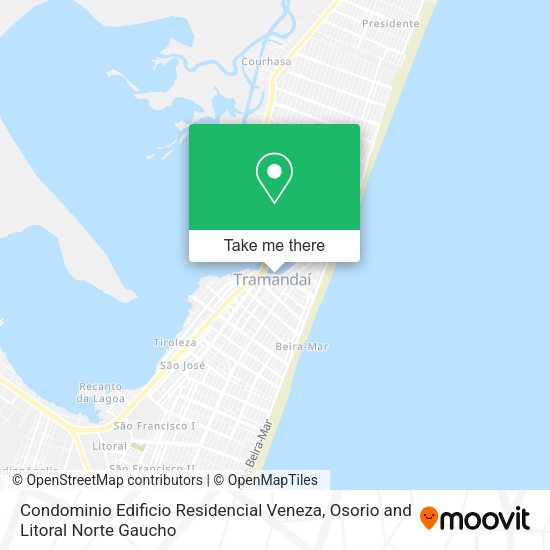 Condominio Edificio Residencial Veneza map