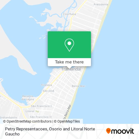 Petry Representacoes map