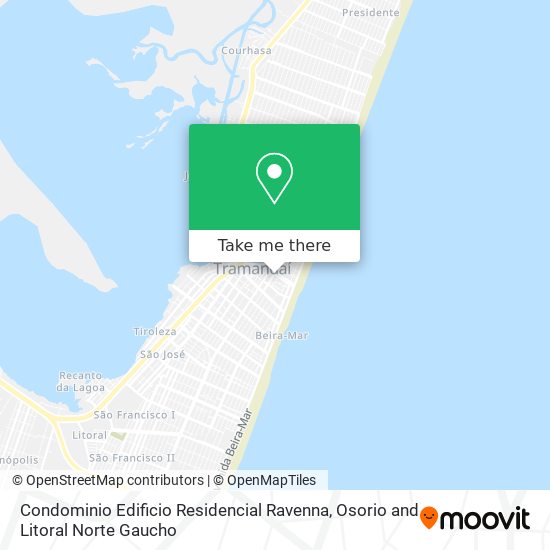 Condominio Edificio Residencial Ravenna map