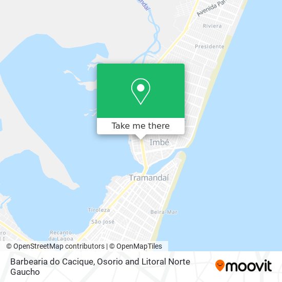 Barbearia do Cacique map