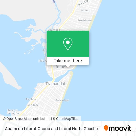 Abami do Litoral map