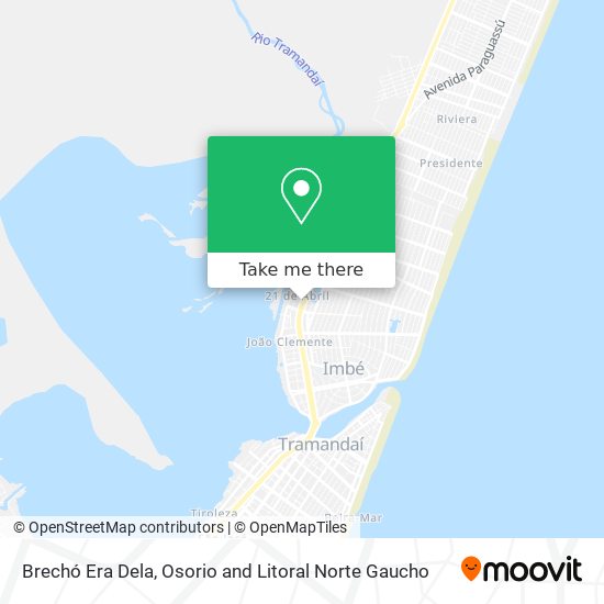 Brechó Era Dela map