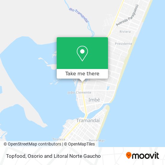Topfood map