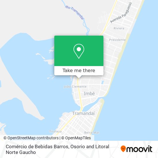 Comércio de Bebidas Barros map