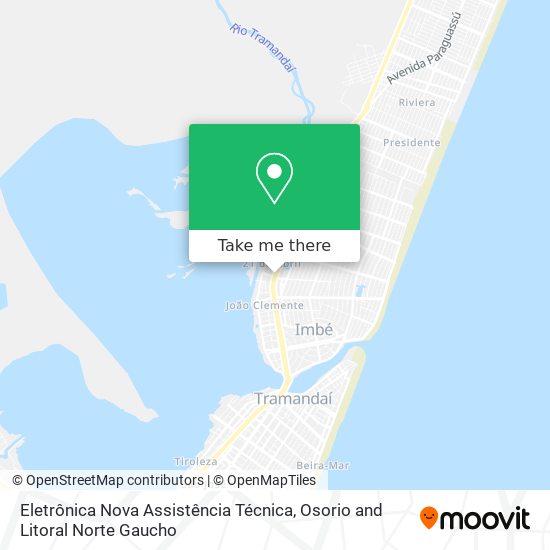 Eletrônica Nova Assistência Técnica map
