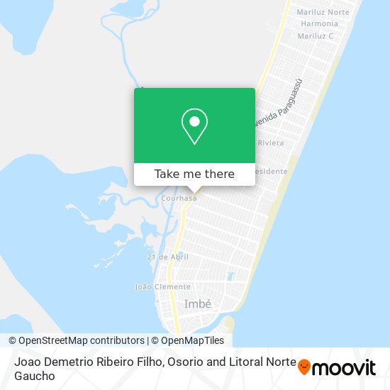 Joao Demetrio Ribeiro Filho map