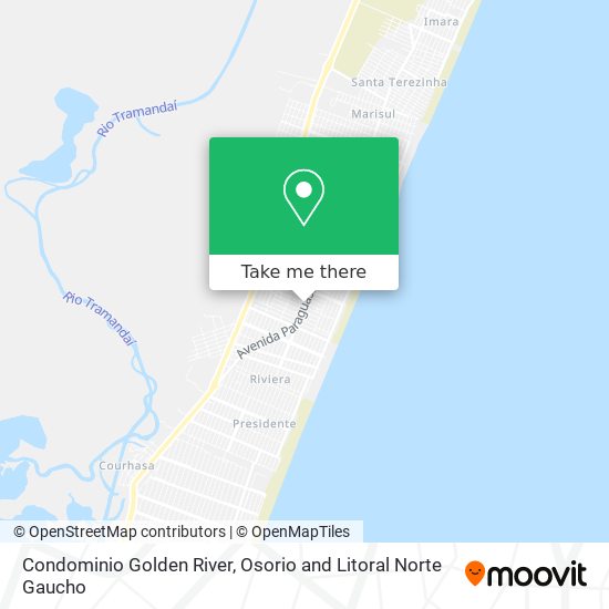 Condominio Golden River map