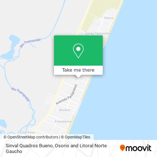 Sinval Quadros Bueno map