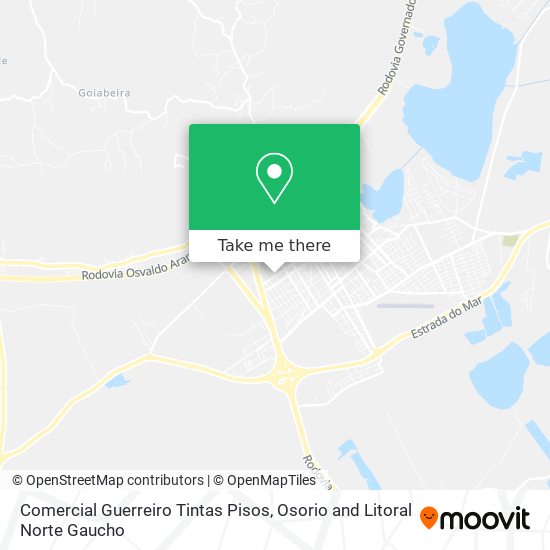 Comercial Guerreiro Tintas Pisos map