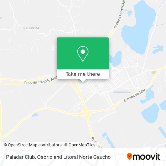 Paladar Club map