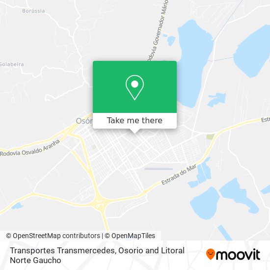 Transportes Transmercedes map