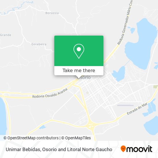 Unimar Bebidas map