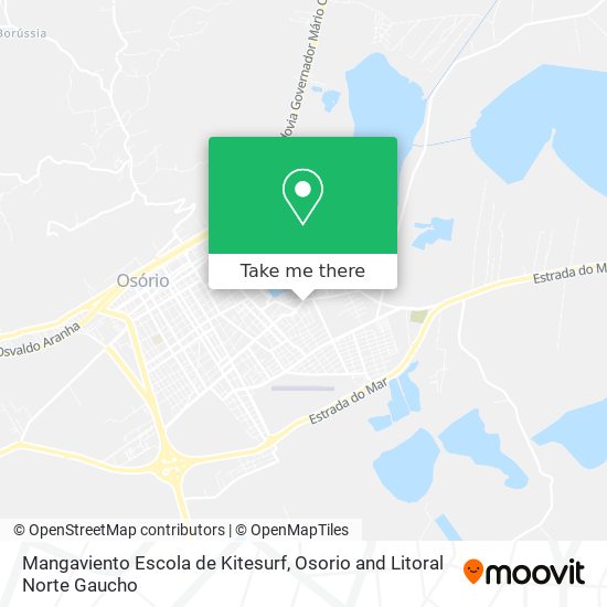 Mangaviento Escola de Kitesurf map