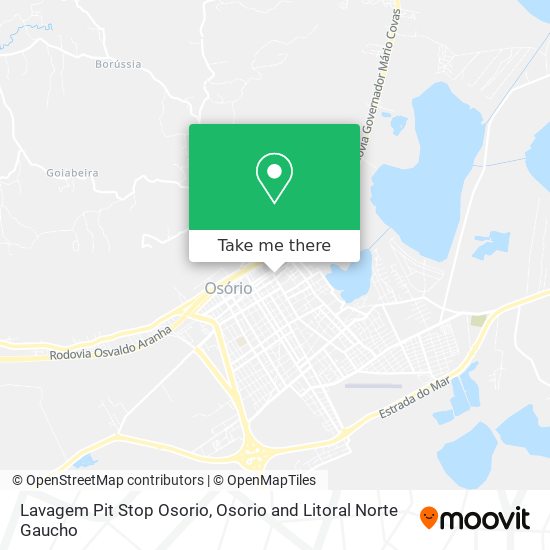 Lavagem Pit Stop Osorio map