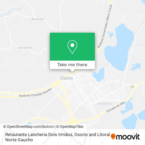 Retaurante Lancheria Dois Irmãos map