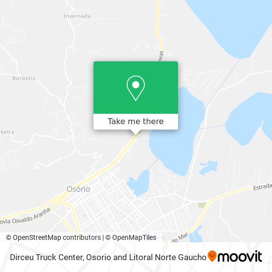 Dirceu Truck Center map
