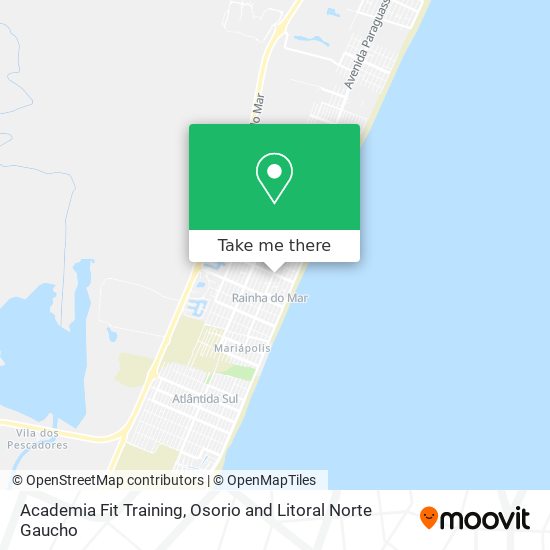 Academia Fit Training map