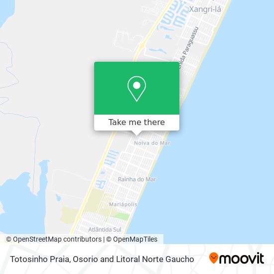 Totosinho Praia map