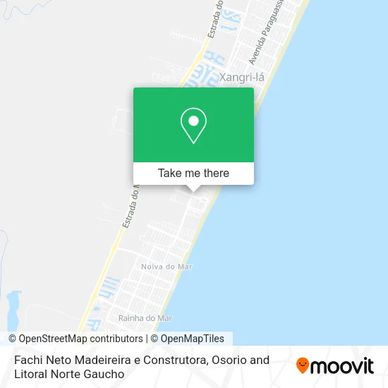 Mapa Fachi Neto Madeireira e Construtora