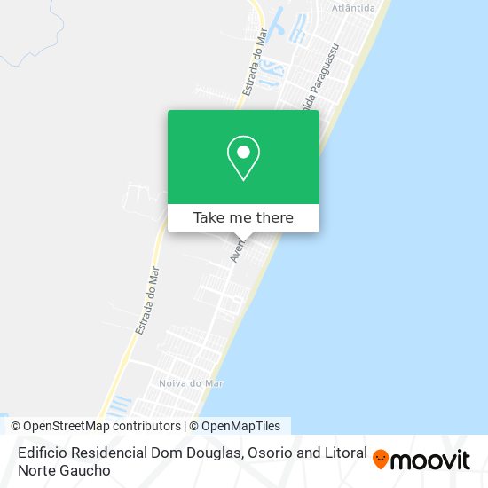 Edificio Residencial Dom Douglas map