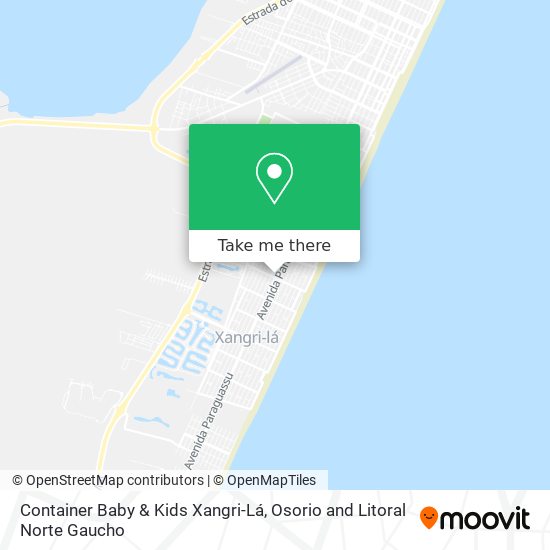 Container Baby & Kids Xangri-Lá map