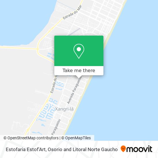Estofaria Estof'Art map