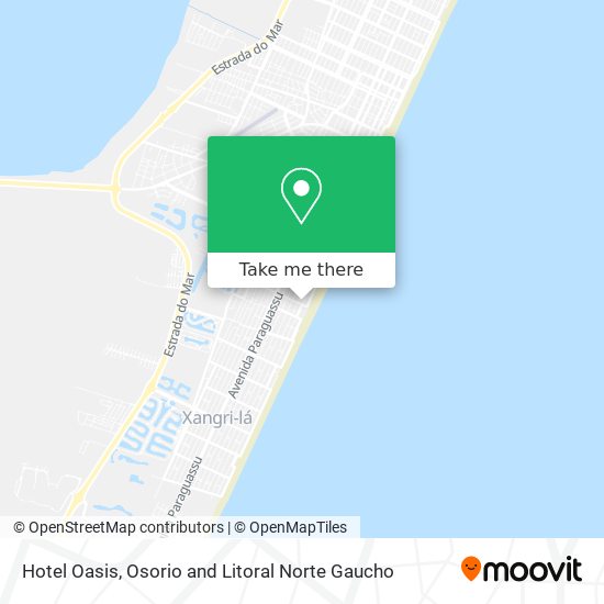 Hotel Oasis map