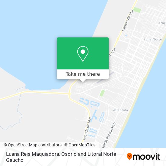 Luana Reis Maquiadora map