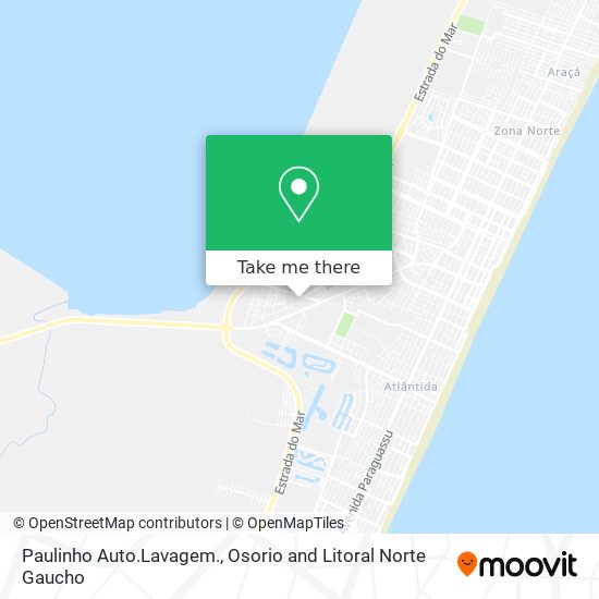 Paulinho Auto.Lavagem. map