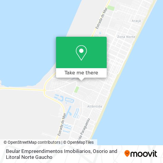 Beular Empreendimentos Imobiliarios map