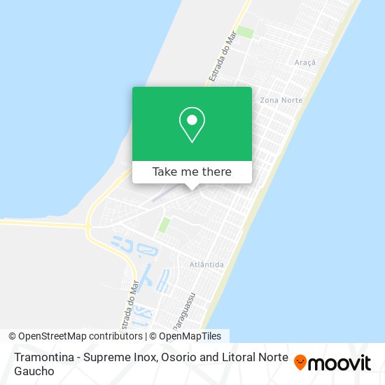Tramontina - Supreme Inox map