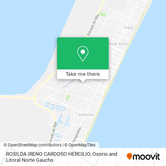 ROSILDA IRENO CARDOSO HERCILIO map