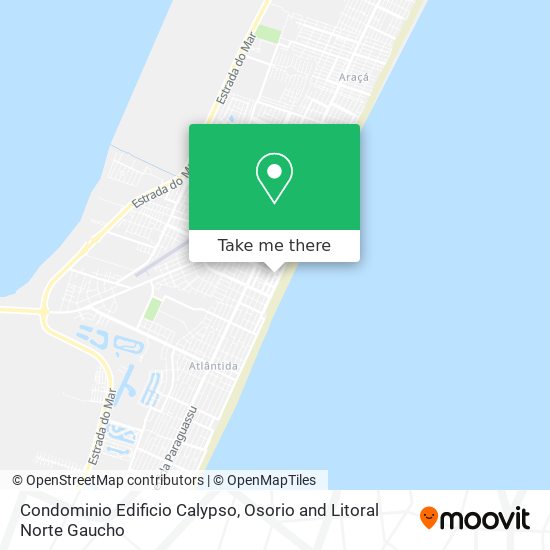 Condominio Edificio Calypso map