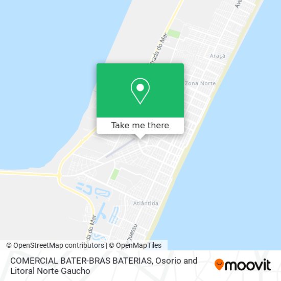 COMERCIAL BATER-BRAS BATERIAS map