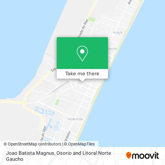 Joao Batista Magnus map