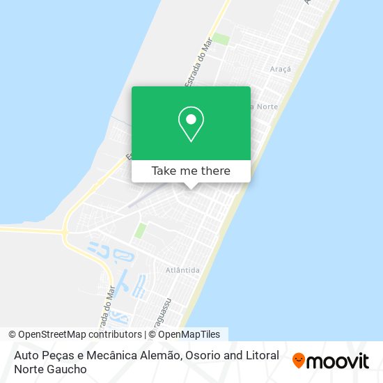 Auto Peças e Mecânica Alemão map