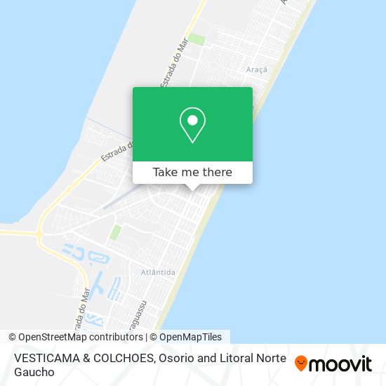 VESTICAMA & COLCHOES map