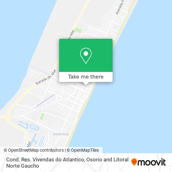 Cond. Res. Vivendas do Atlantico map